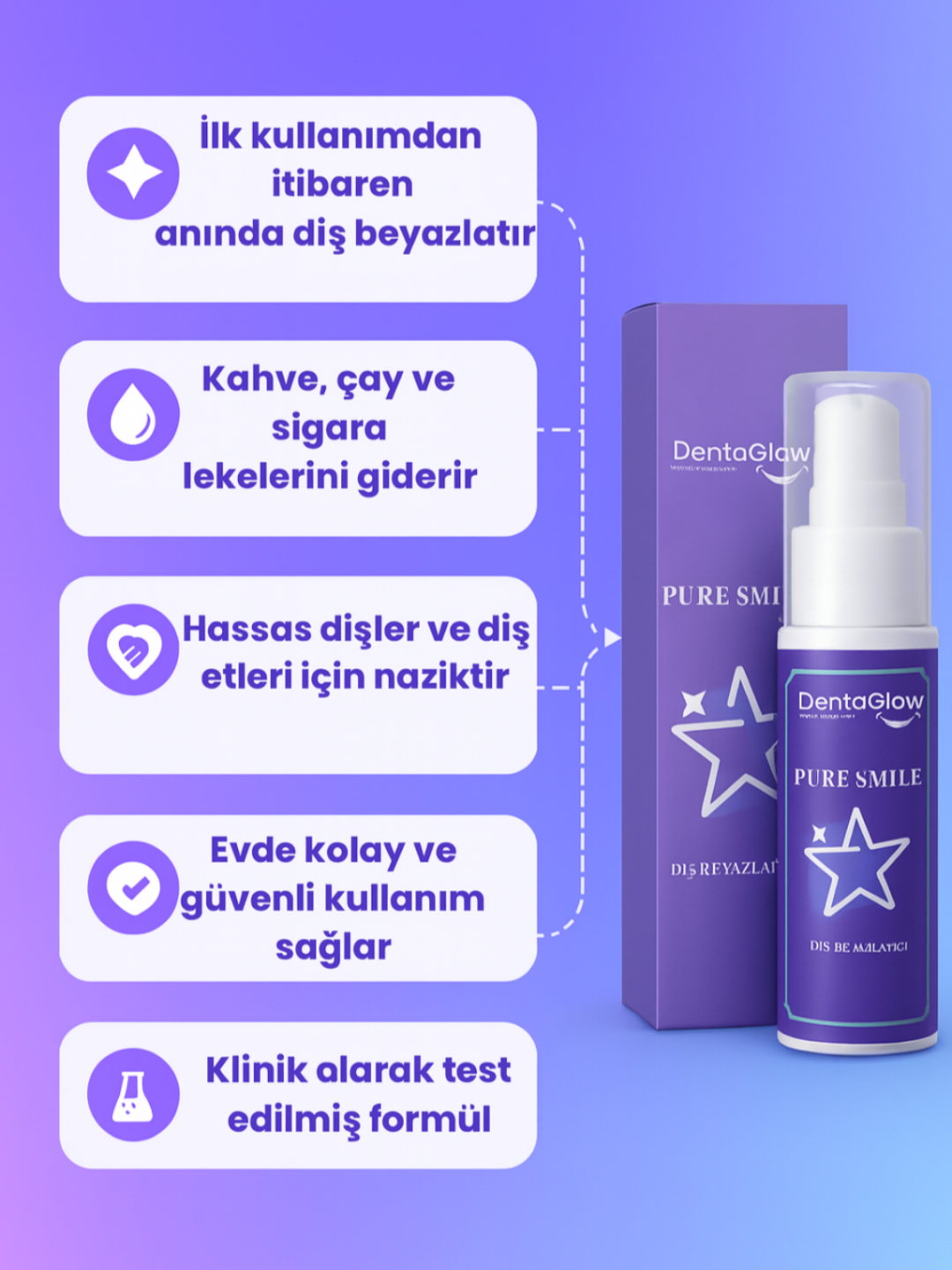 Anında Beyazlatıcı Diş Macunu